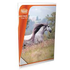 Atlas Exercise Book Single Rule 400 pages