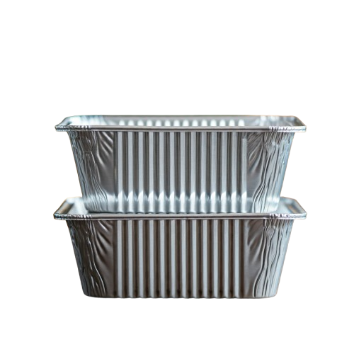 Disposable Aluminium Foil 3 Piece Container